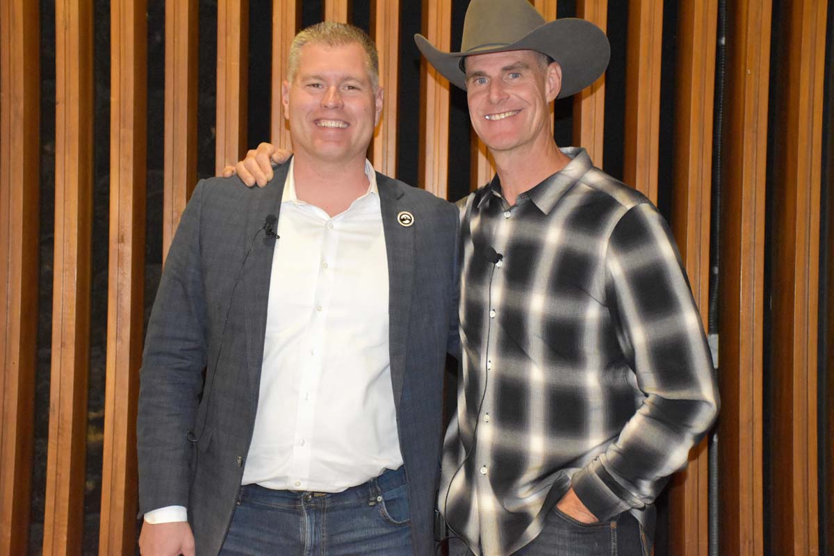 People enjoying President's Circle Gathering
