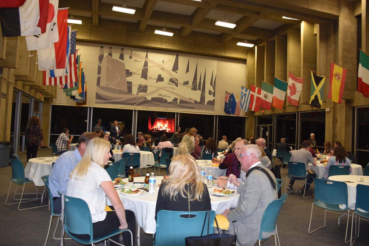 People enjoying President's Circle Gathering