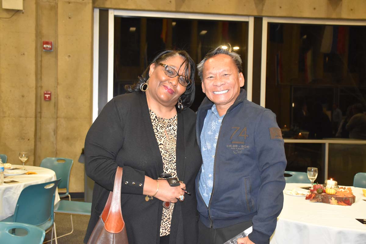 People enjoying President's Circle Gathering