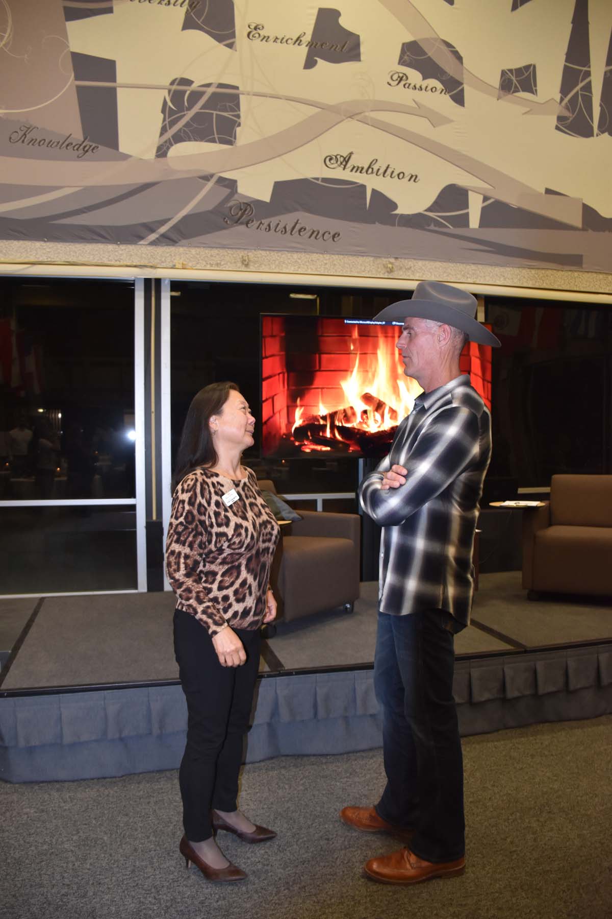 People enjoying President's Circle Gathering