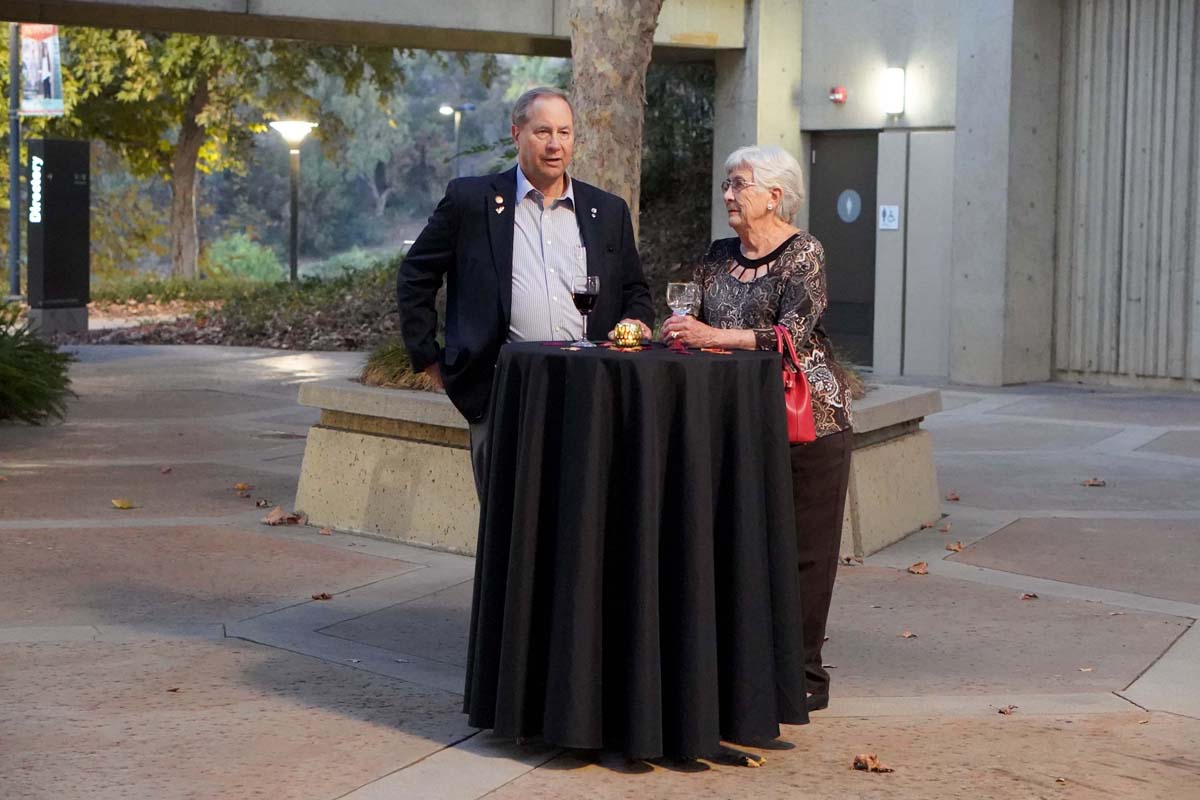 People enjoying President's Circle Gathering
