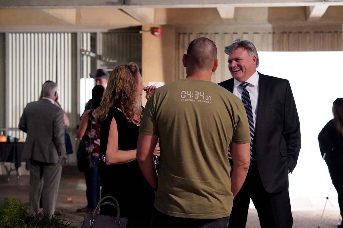 People enjoying President's Circle Gathering