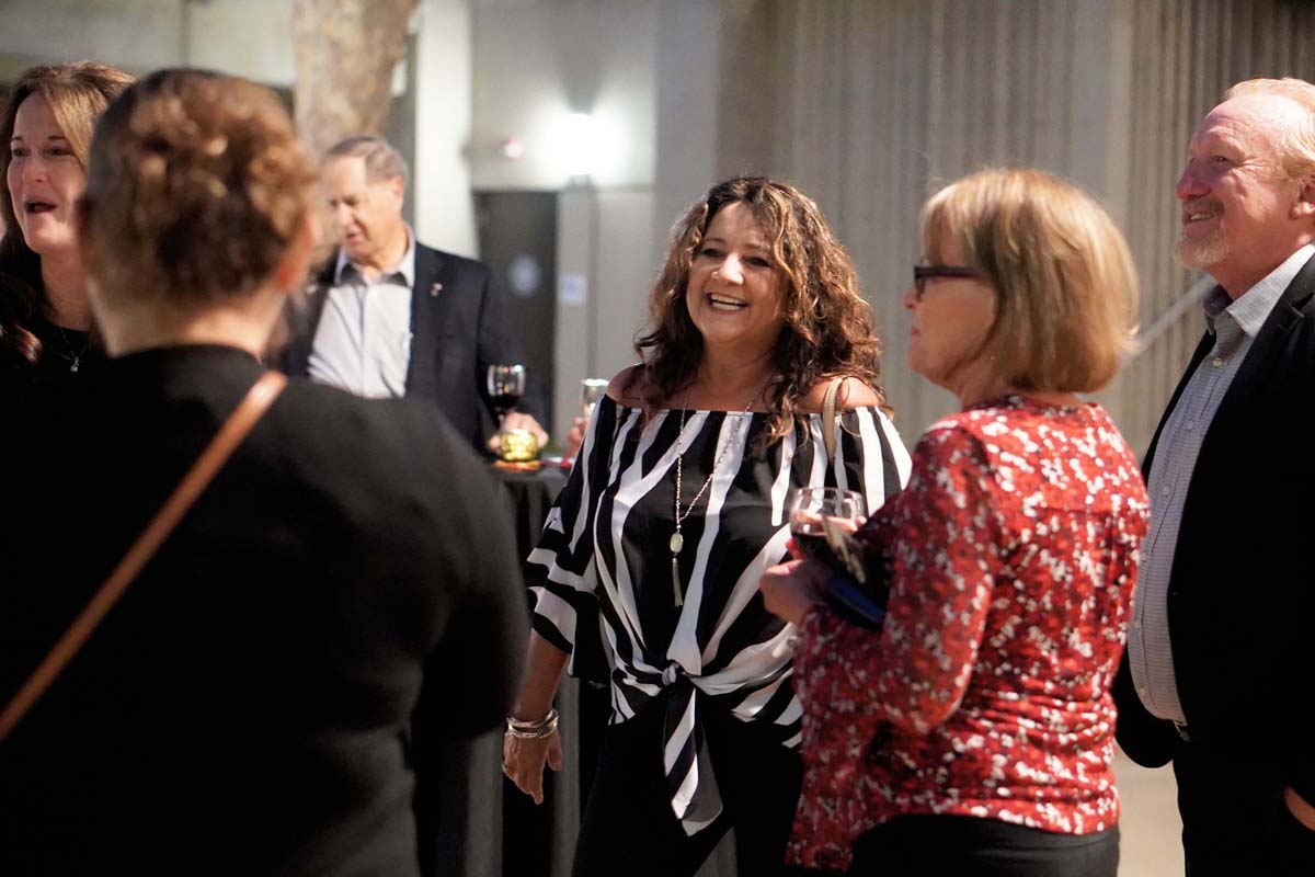 People enjoying President's Circle Gathering