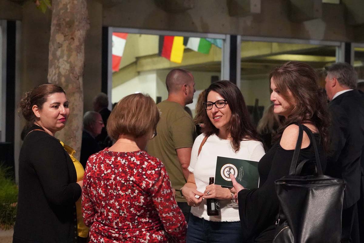 People enjoying President's Circle Gathering