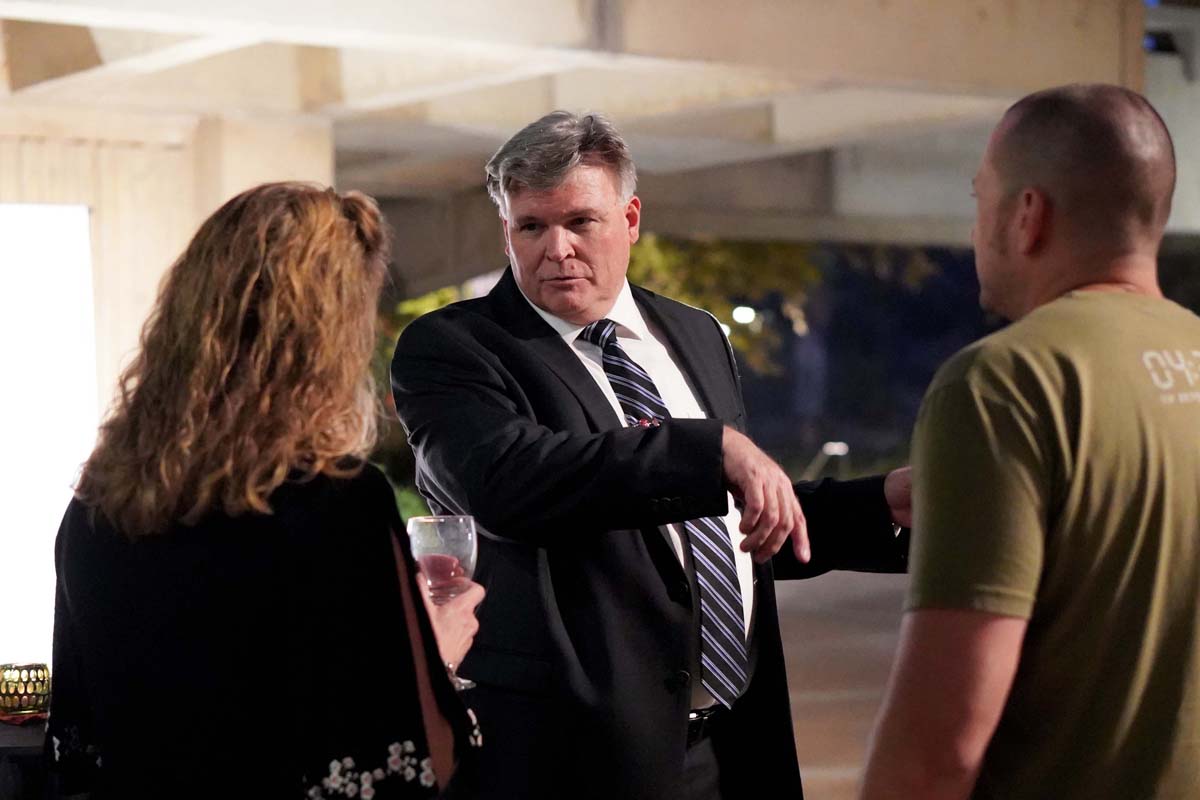 People enjoying President's Circle Gathering