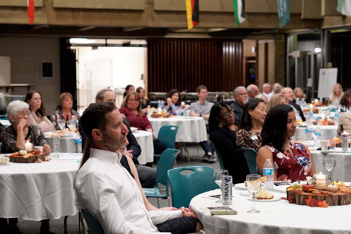 People enjoying President's Circle Gathering