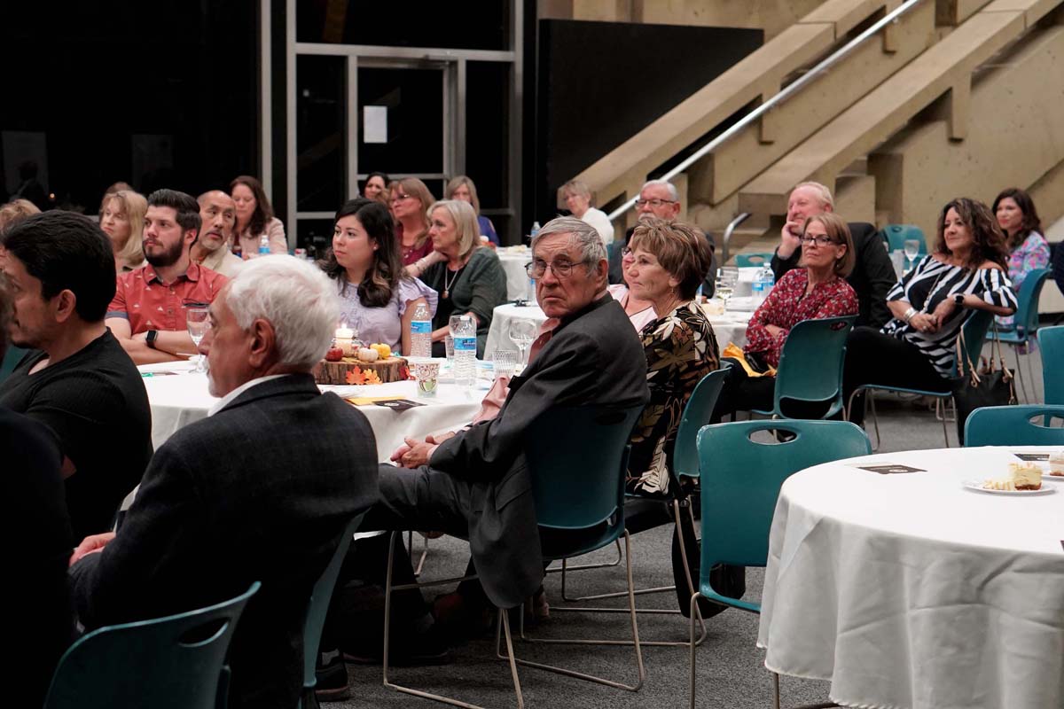 People enjoying President's Circle Gathering