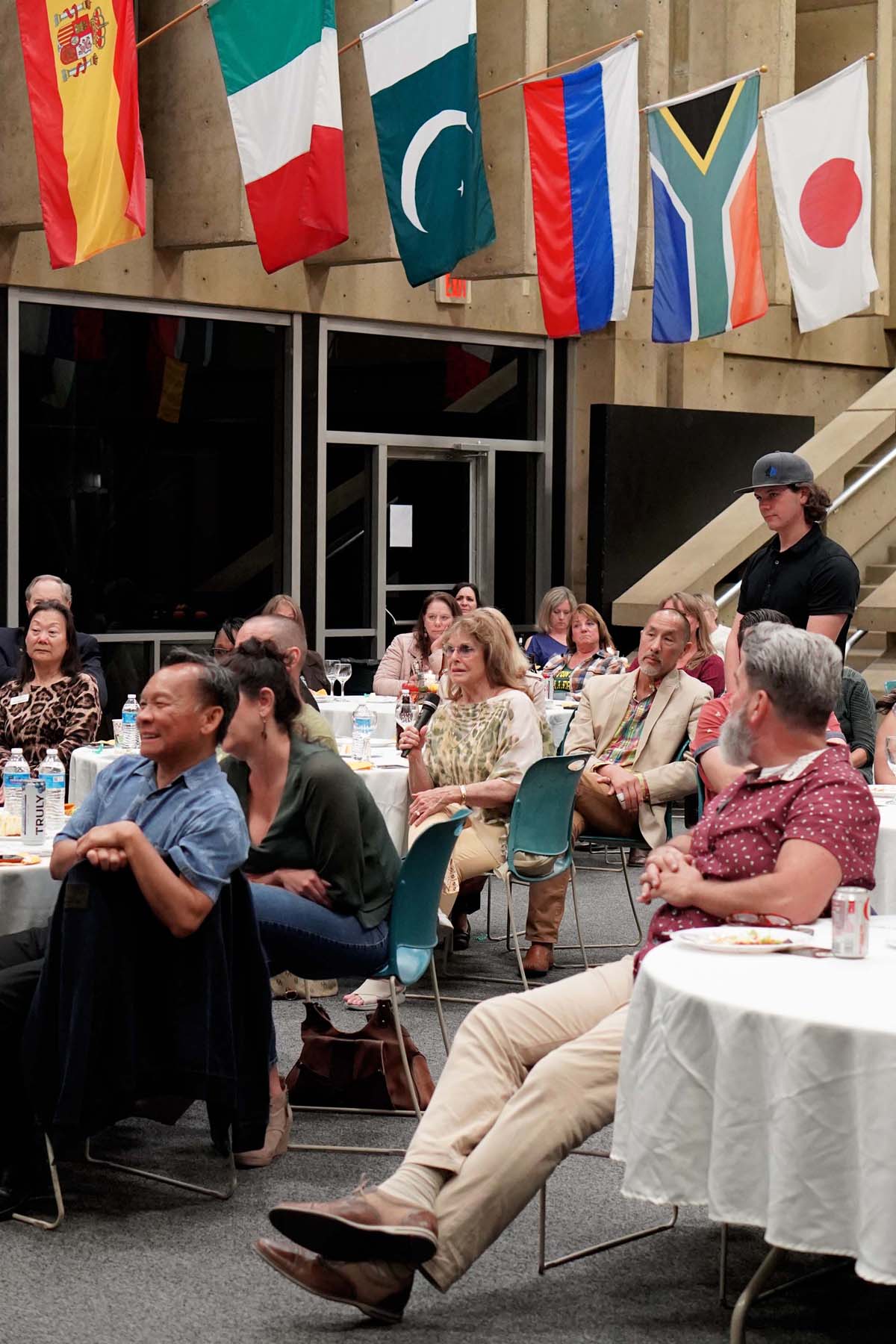 People enjoying President's Circle Gathering