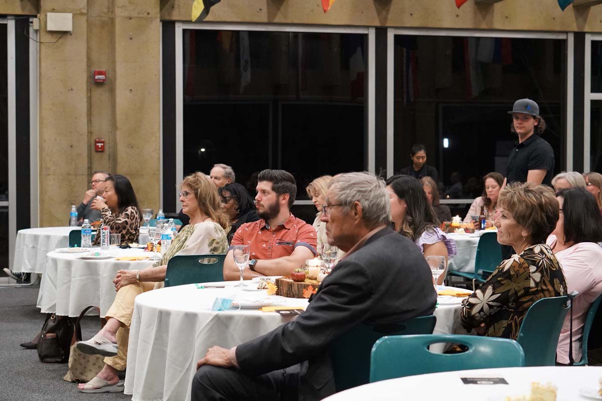 People enjoying President's Circle Gathering