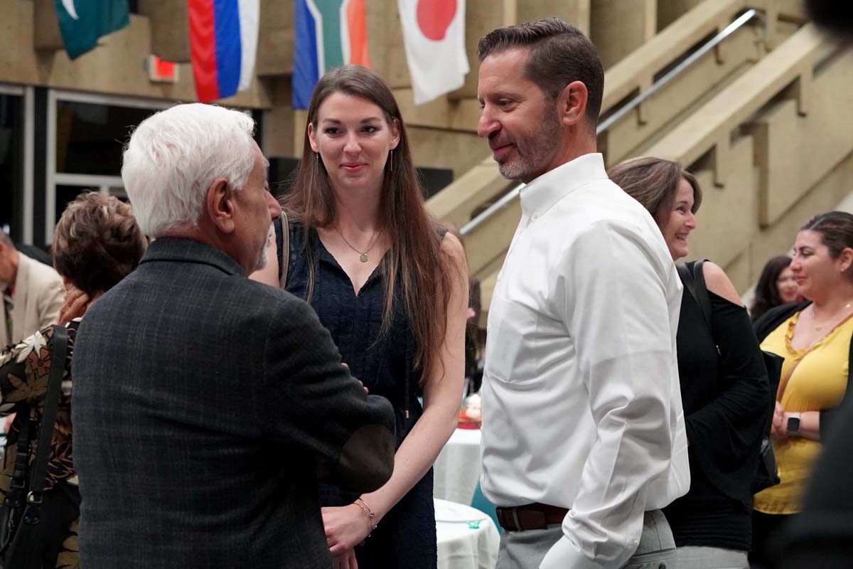 People enjoying President's Circle Gathering