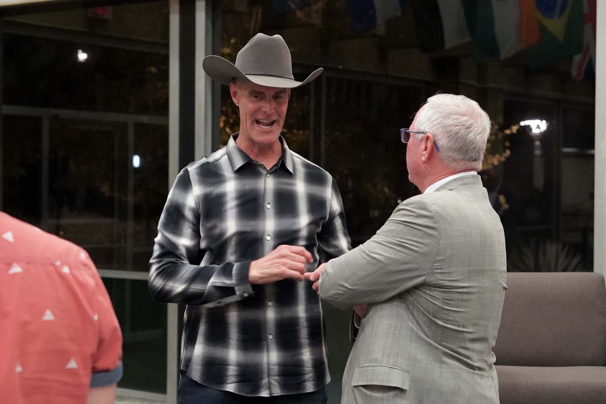 People enjoying President's Circle Gathering