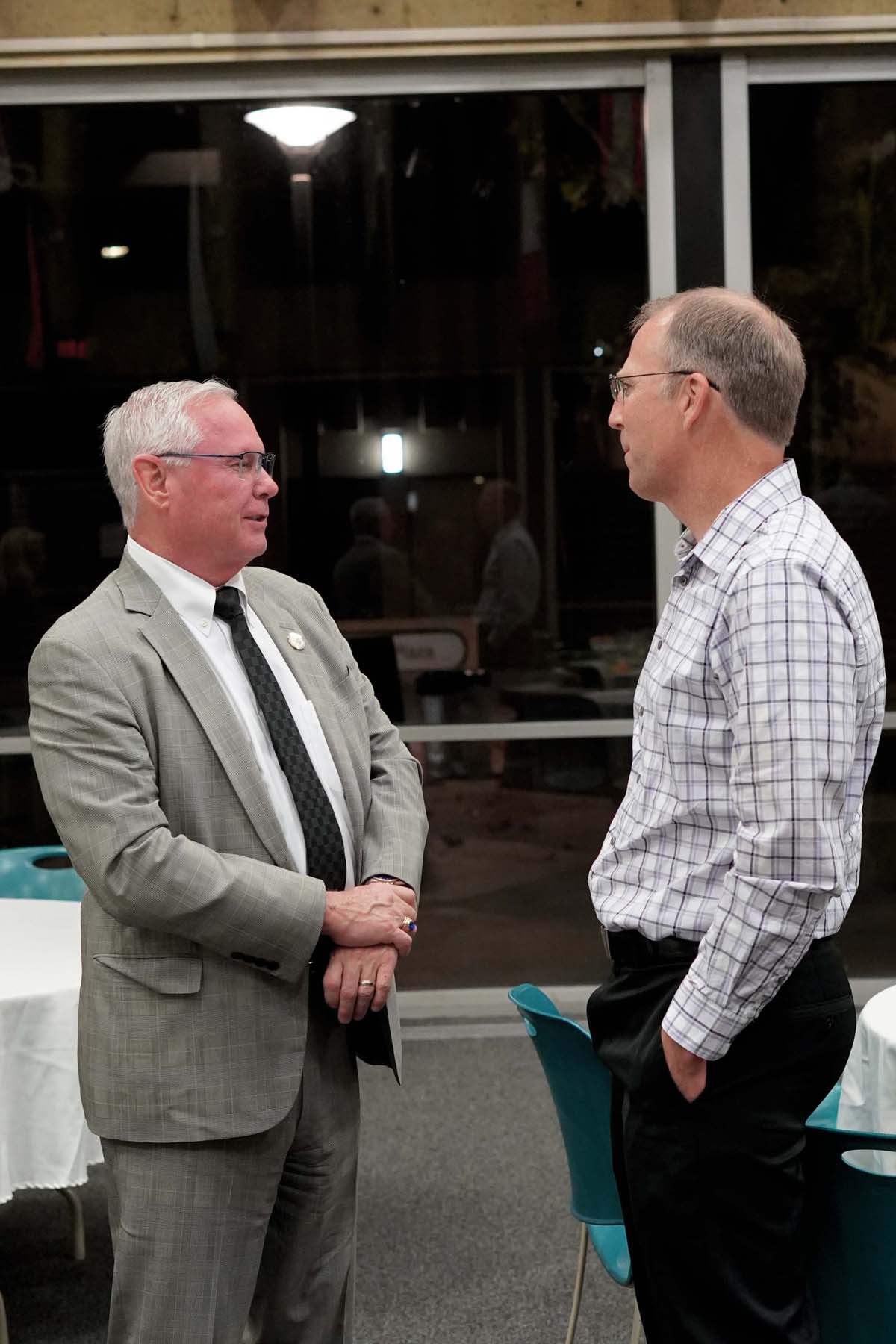 People enjoying President's Circle Gathering