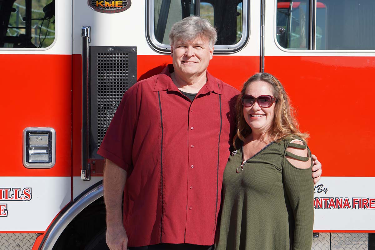 People enjoying the Friends Annual Luncheon