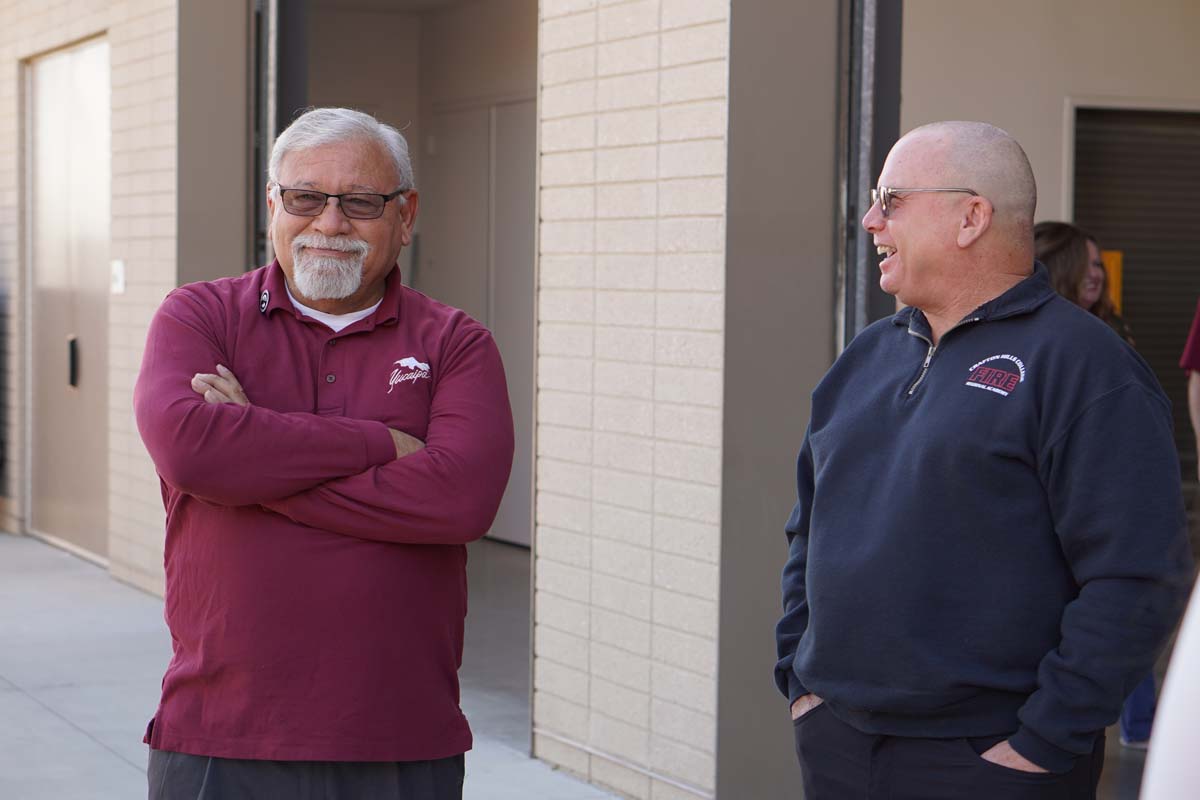 People enjoying the Friends Annual Luncheon