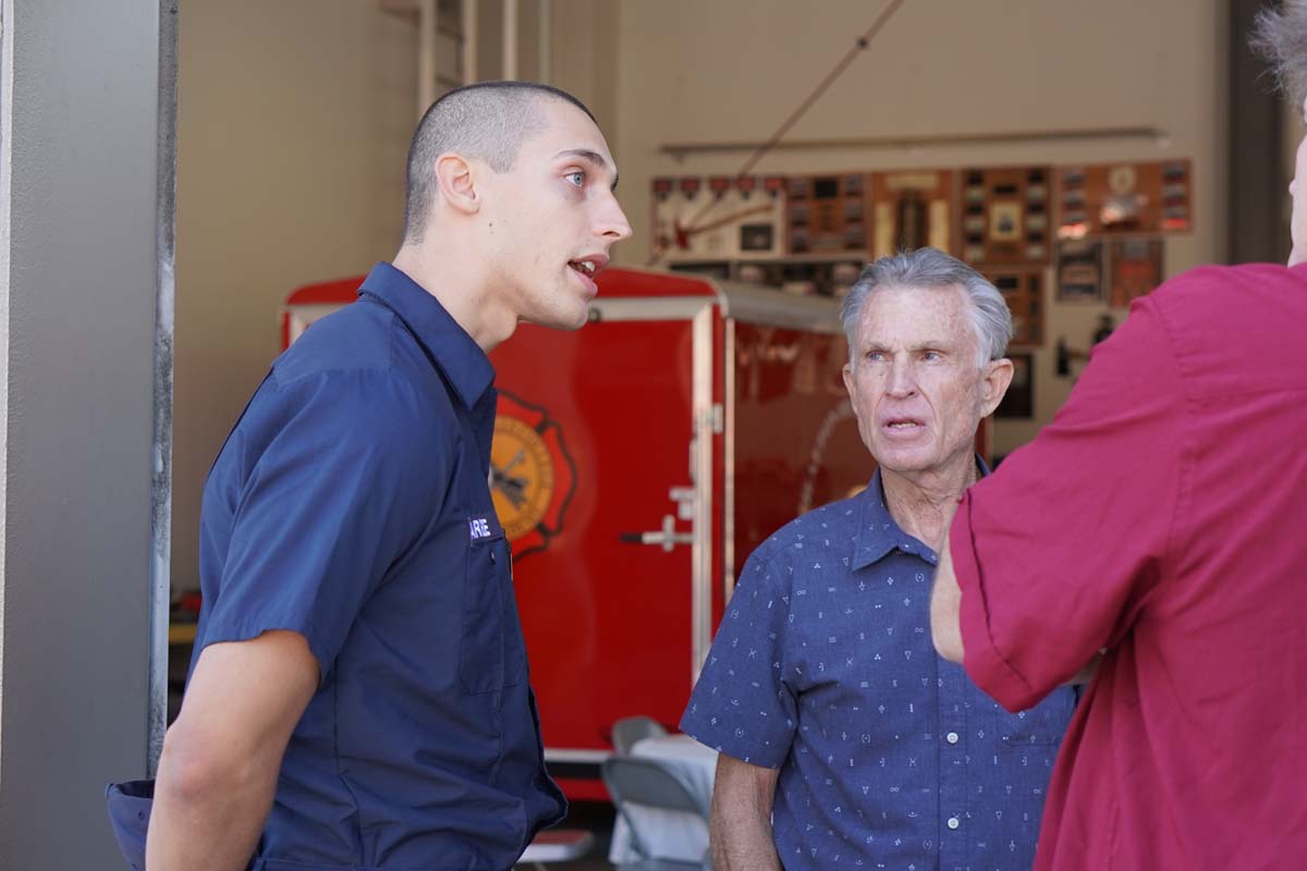 People enjoying the Friends Annual Luncheon