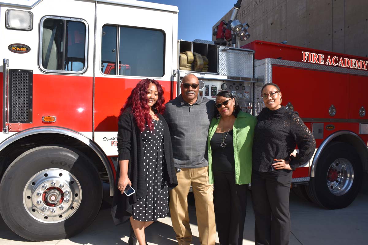 People enjoying the Friends Annual Luncheon