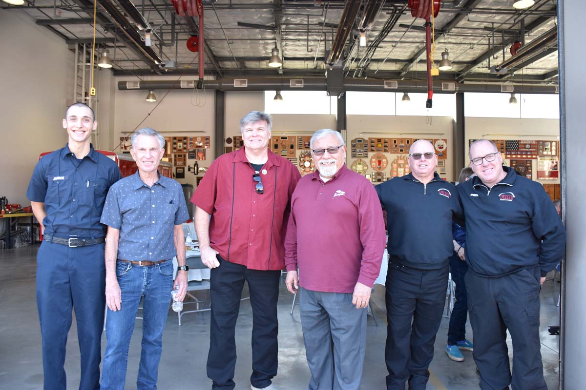 People enjoying the Friends Annual Luncheon