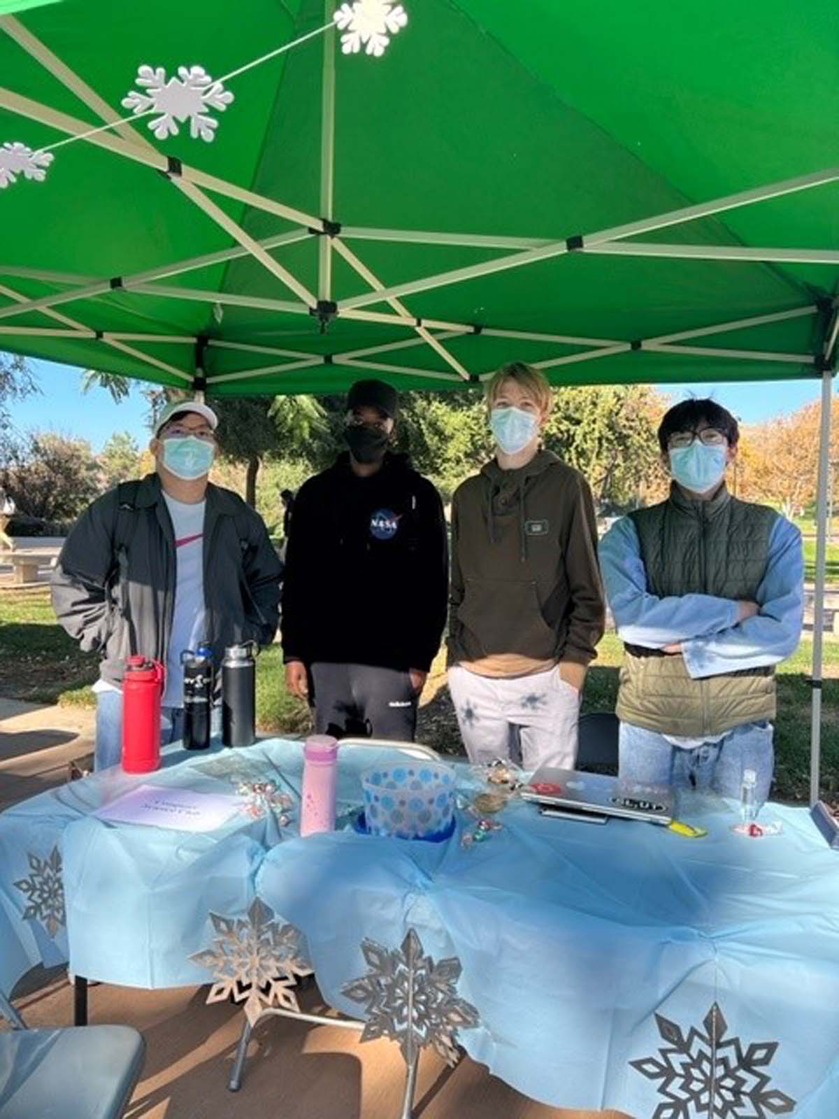 People enjoying Frost Fest