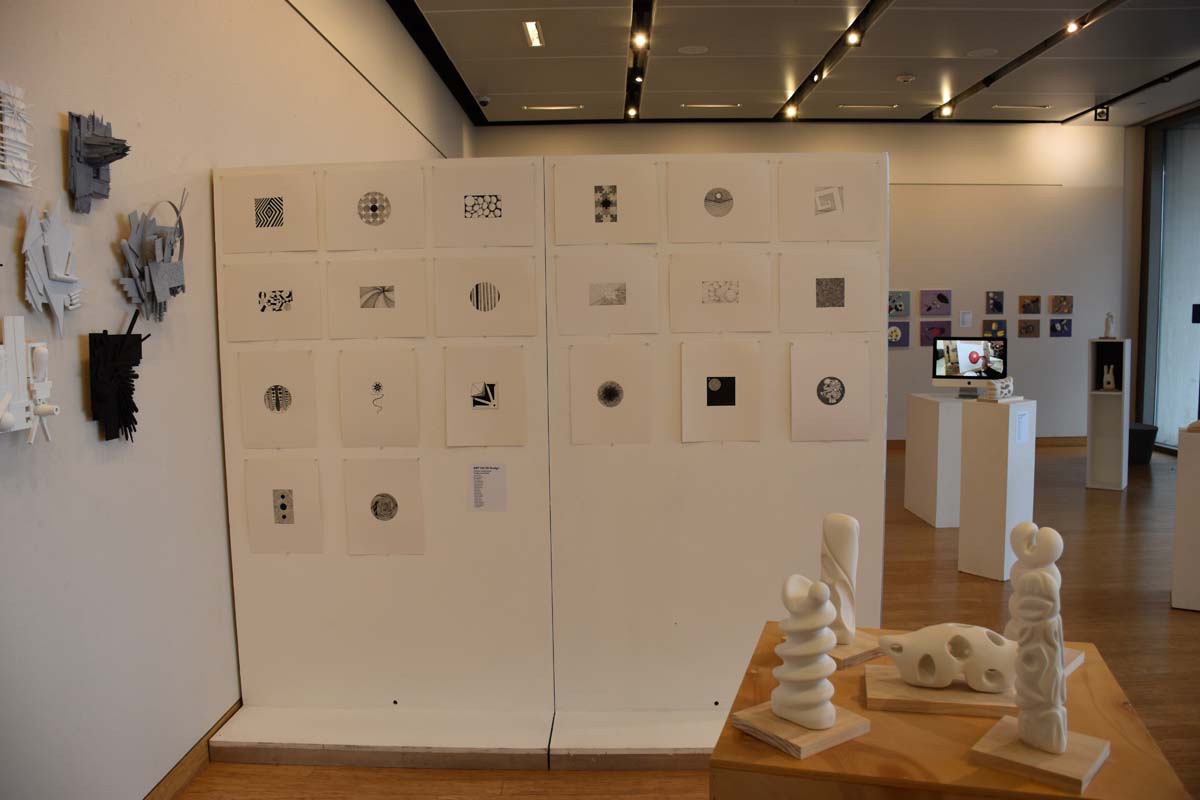 Artwork in Student Art Exhibit