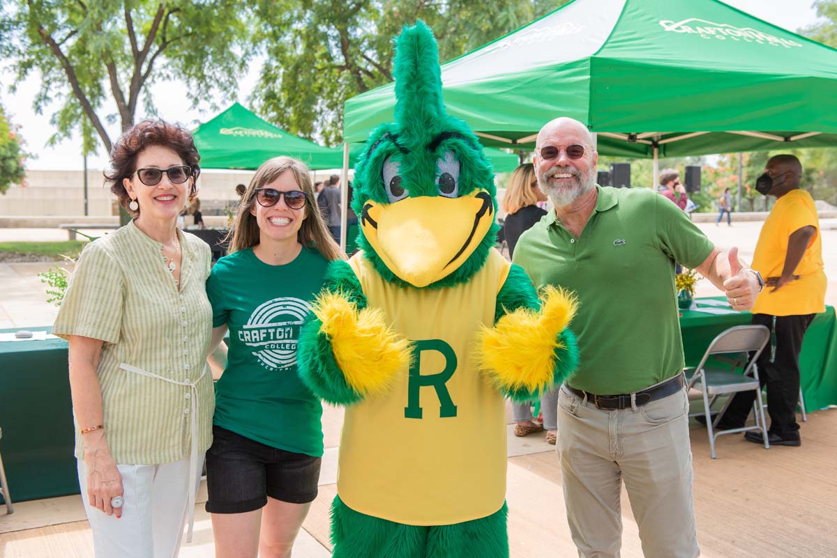 People enjoying the 50th Anniversary Celebration