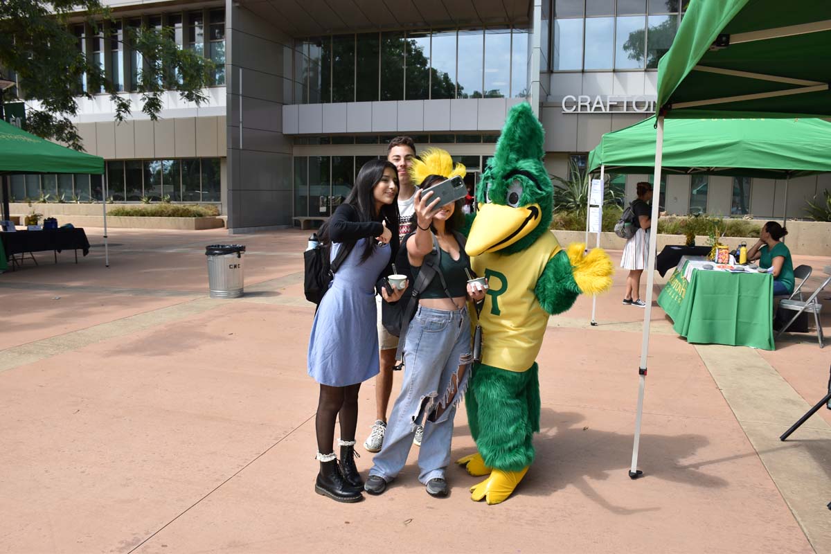 People enjoying the 50th Anniversary Celebration