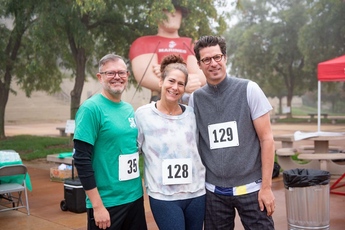 People enjoying the 5K Fun Run!