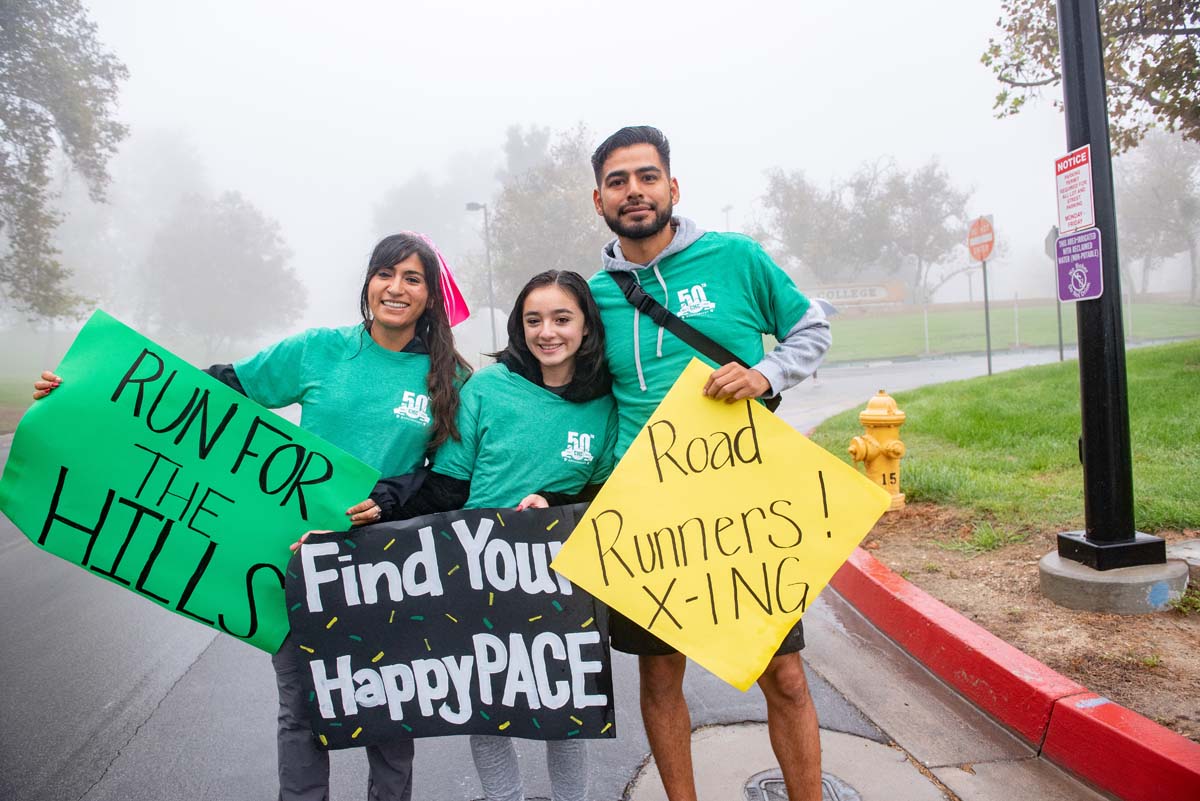 People enjoying the 5K Fun Run!