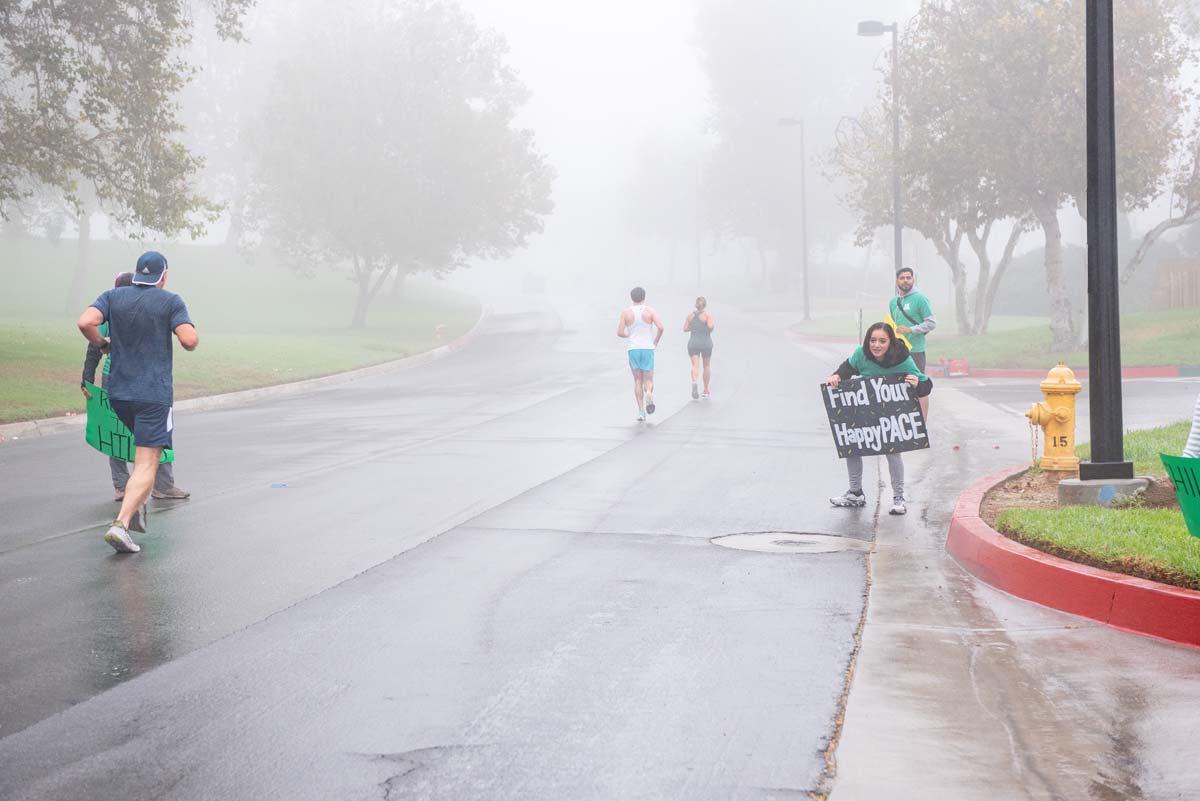 People enjoying the 5K Fun Run!