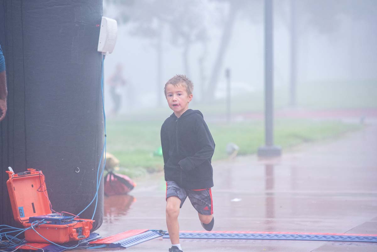 People enjoying the 5K Fun Run!