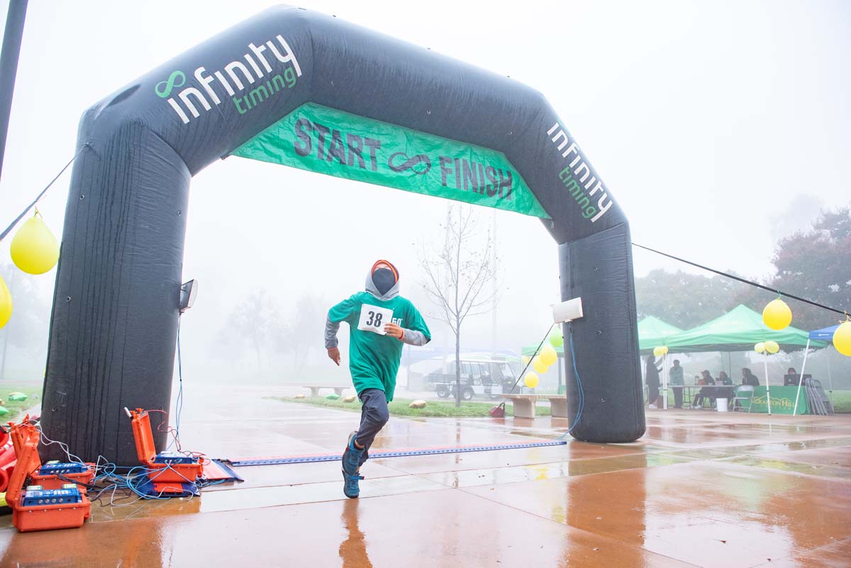 People enjoying the 5K Fun Run!