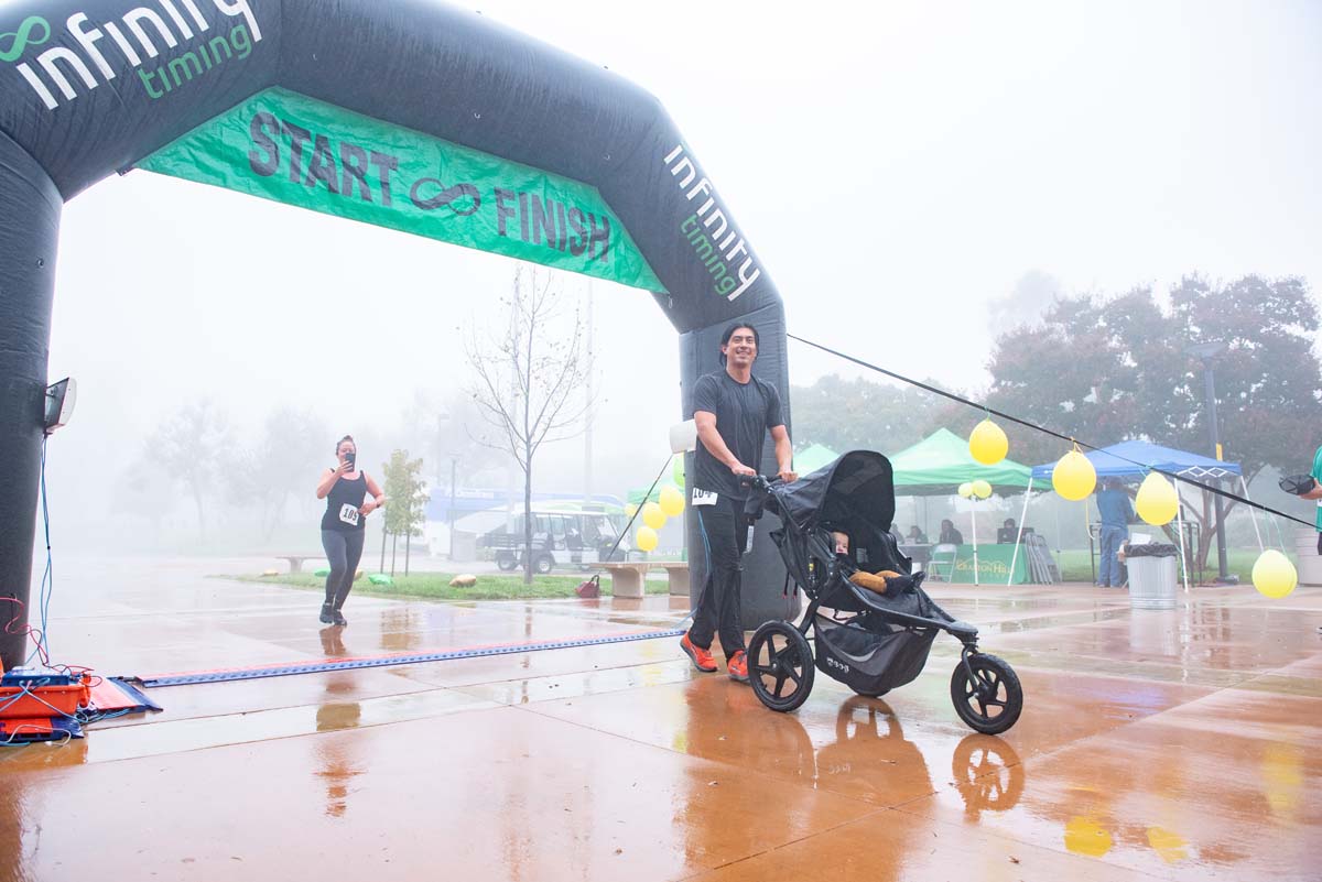 People enjoying the 5K Fun Run!
