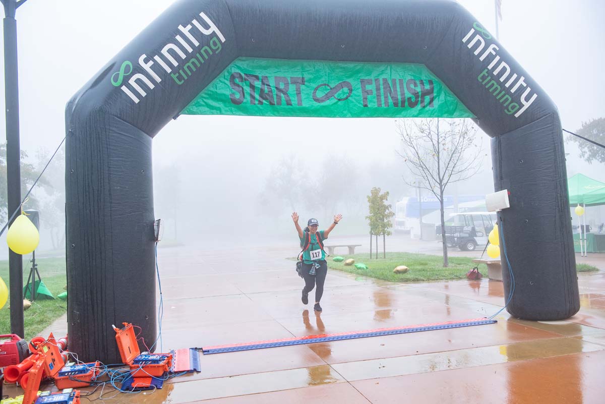 People enjoying the 5K Fun Run!