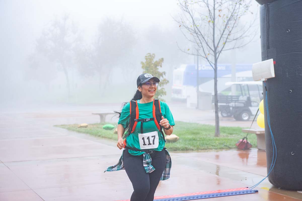 People enjoying the 5K Fun Run!
