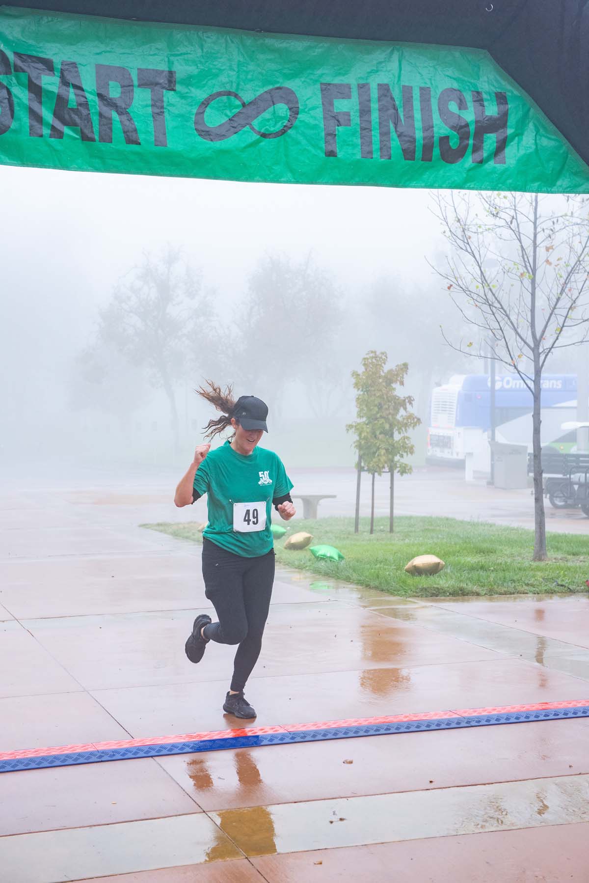People enjoying the 5K Fun Run!