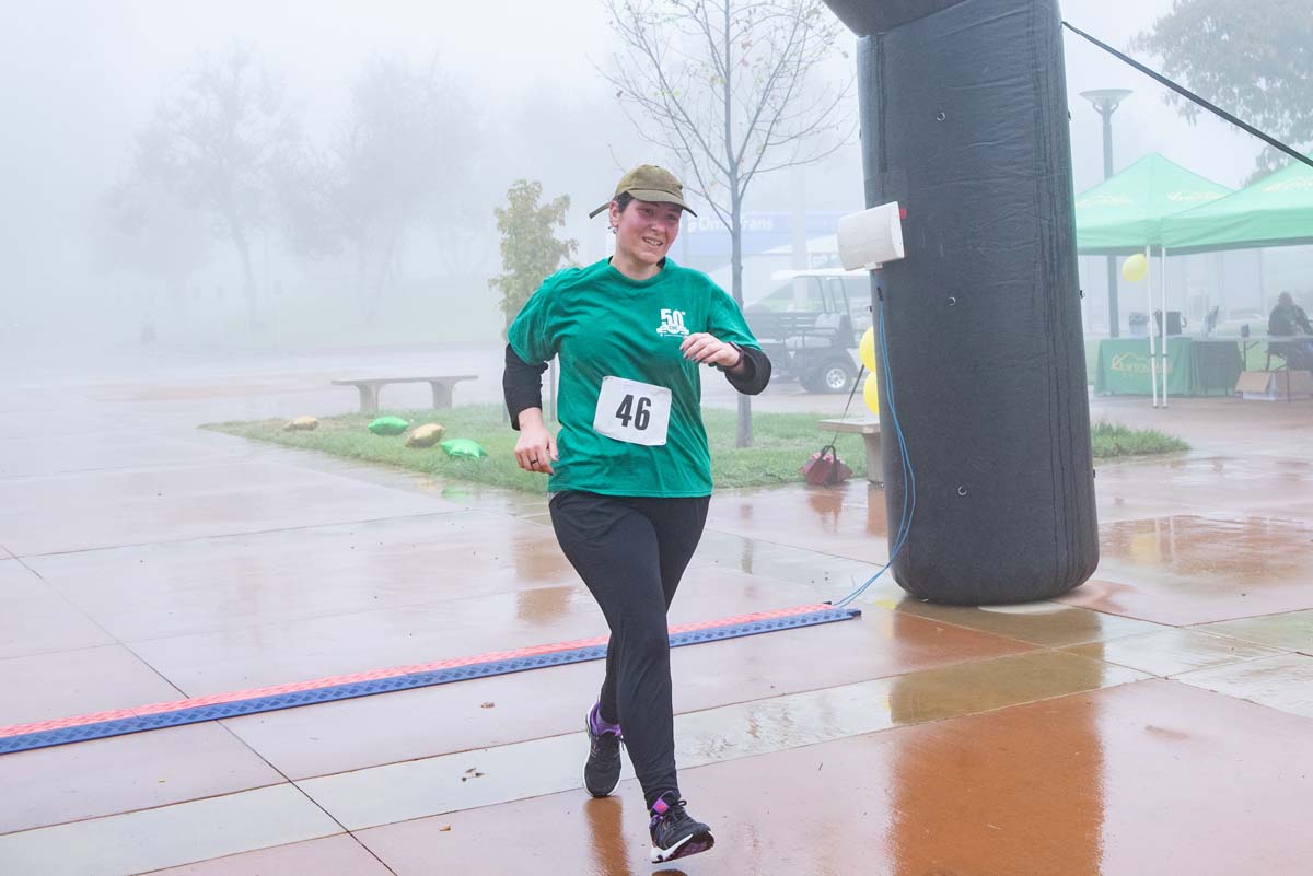 People enjoying the 5K Fun Run!