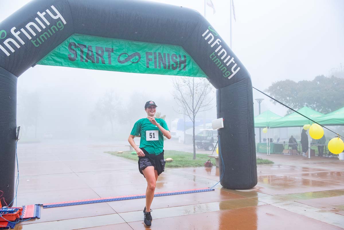 People enjoying the 5K Fun Run!