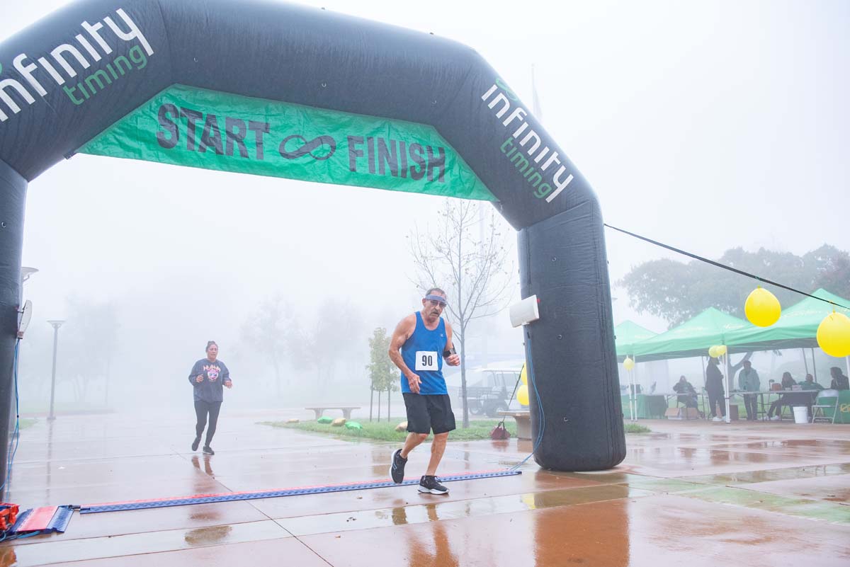 People enjoying the 5K Fun Run!