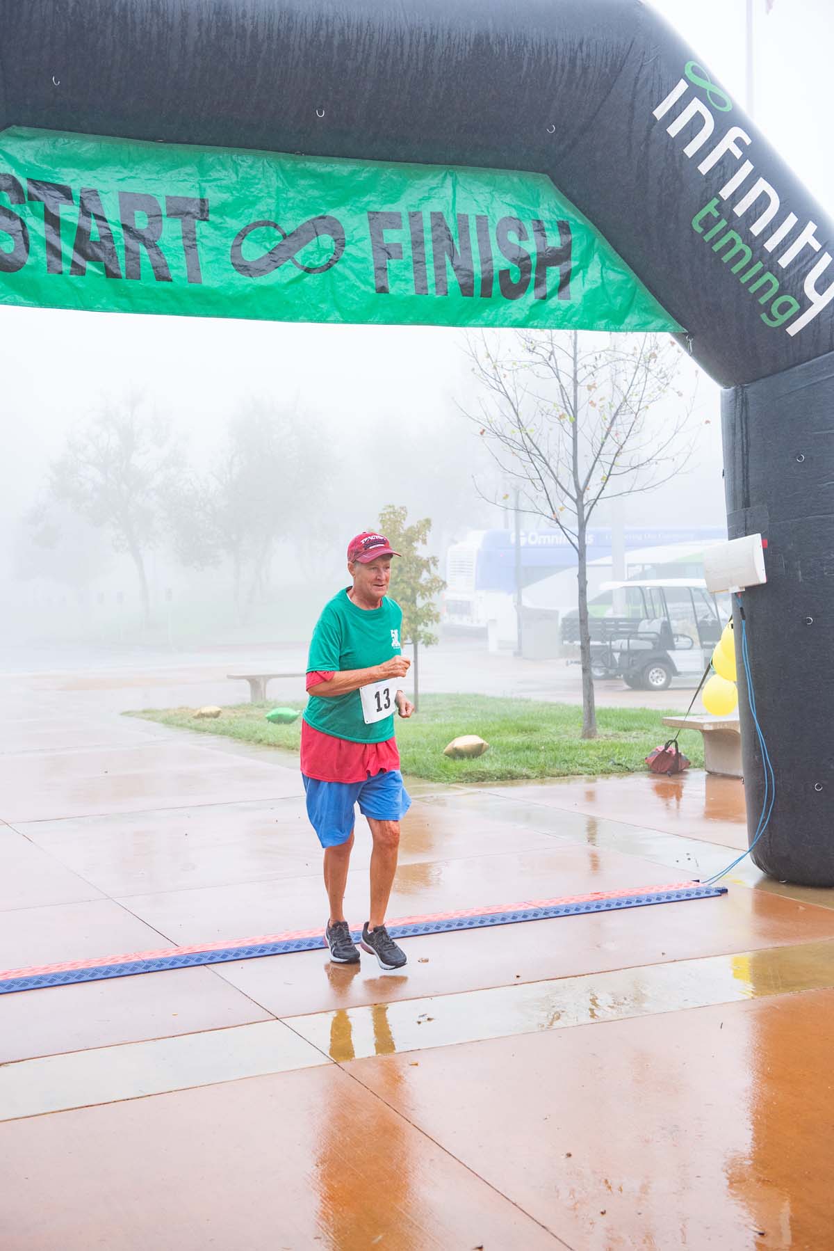 People enjoying the 5K Fun Run!