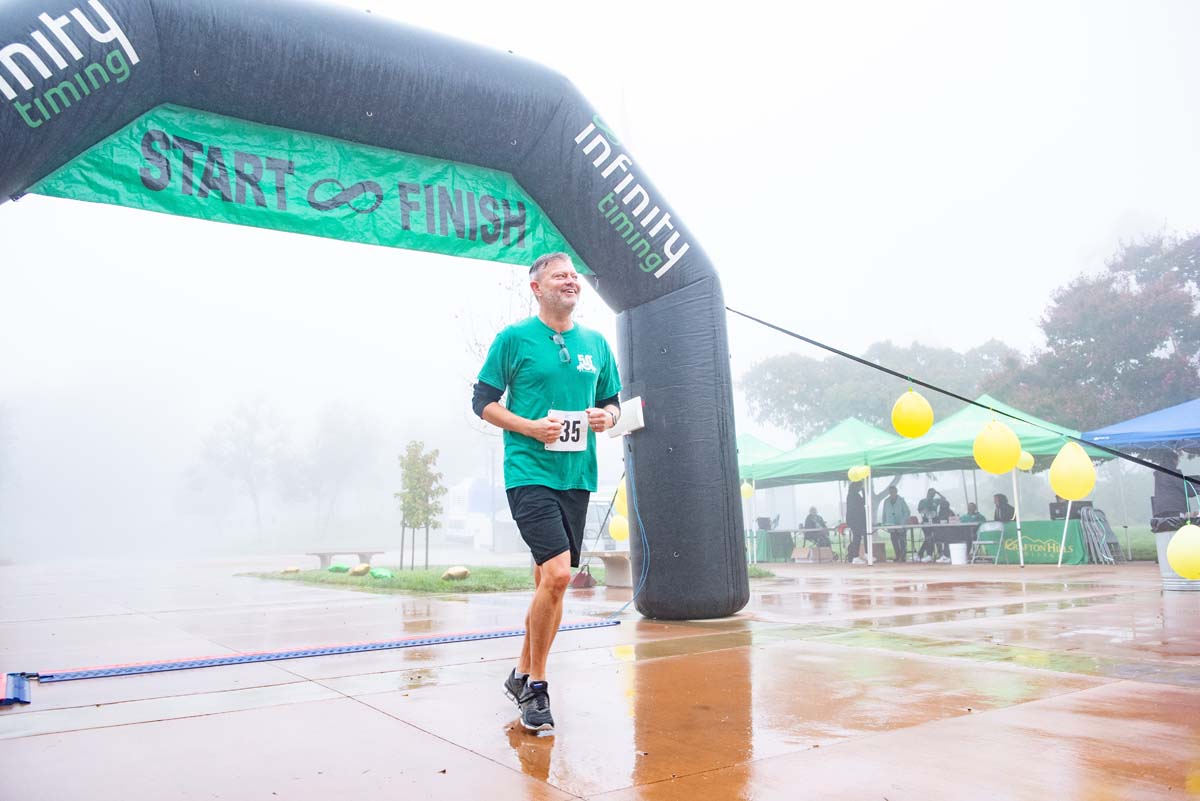 People enjoying the 5K Fun Run!