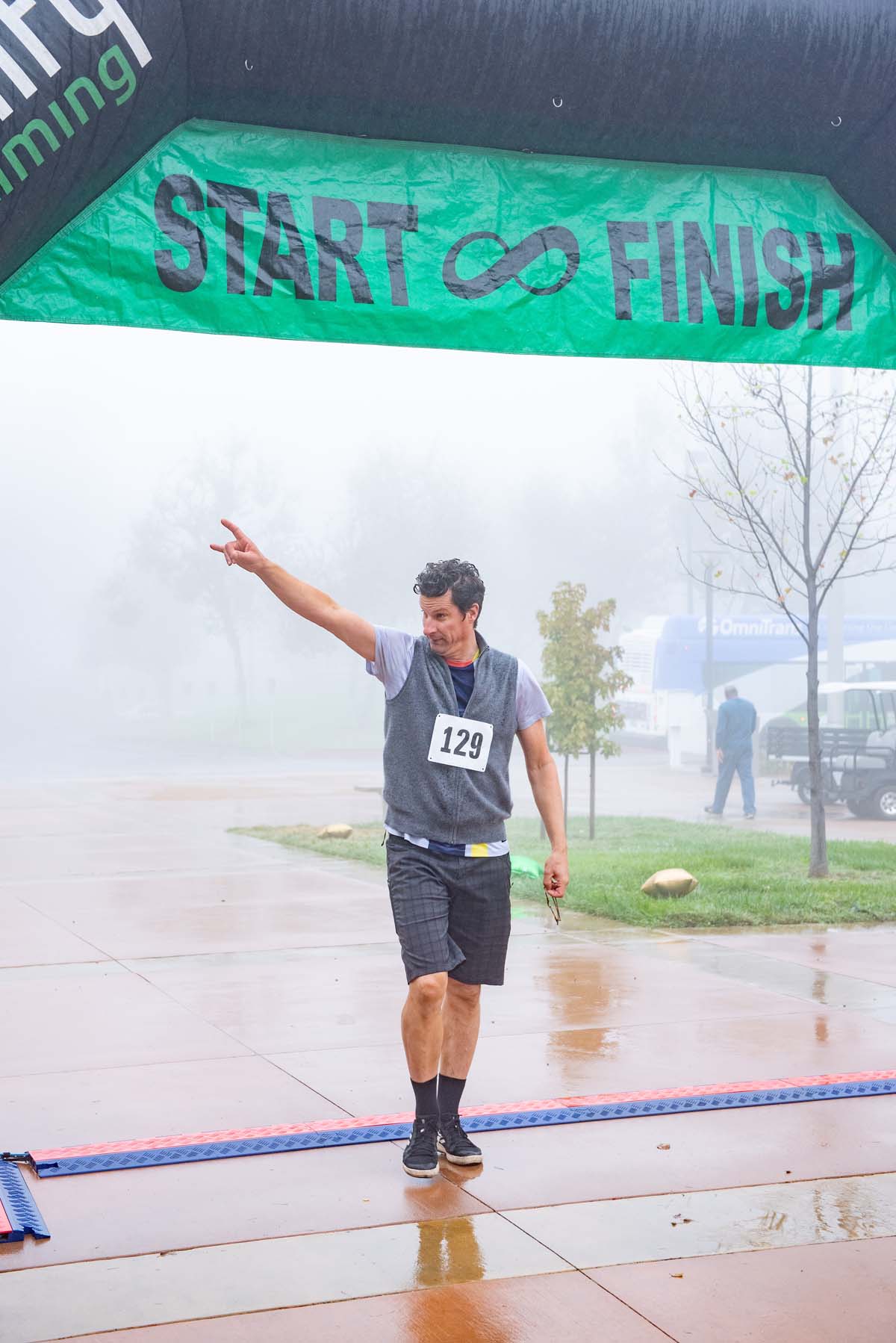 People enjoying the 5K Fun Run!