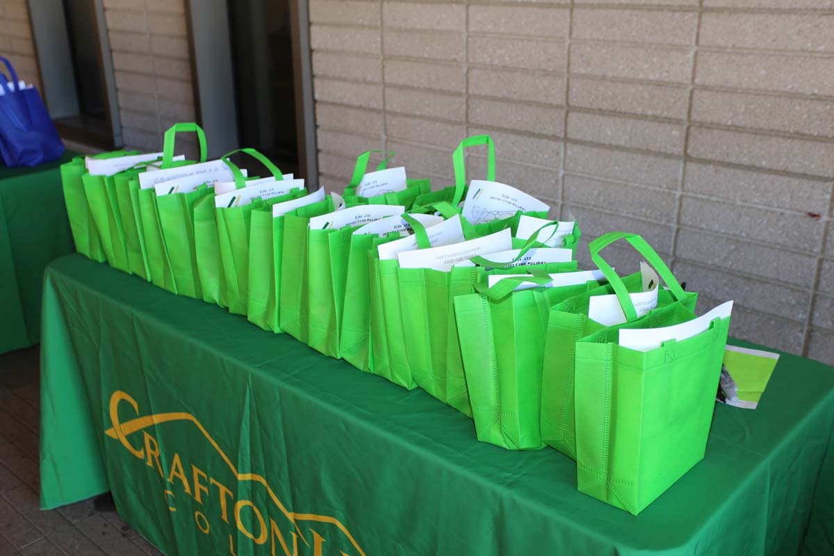 People at Allied Health Day