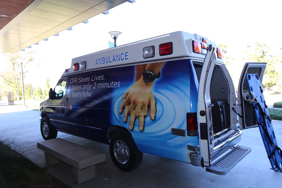 People at Allied Health Day