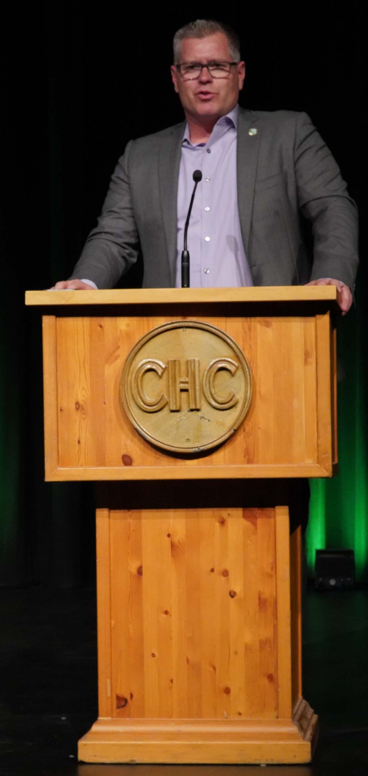 People enjoying the Paramedic Graduation