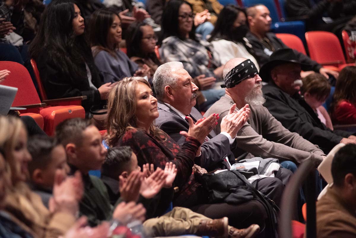 People enjoying the Respiratory Care Graduation