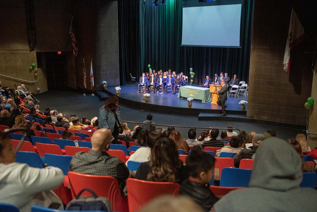 People enjoying the Respiratory Care Graduation