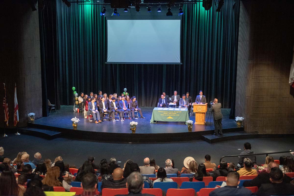 People enjoying the Respiratory Care Graduation