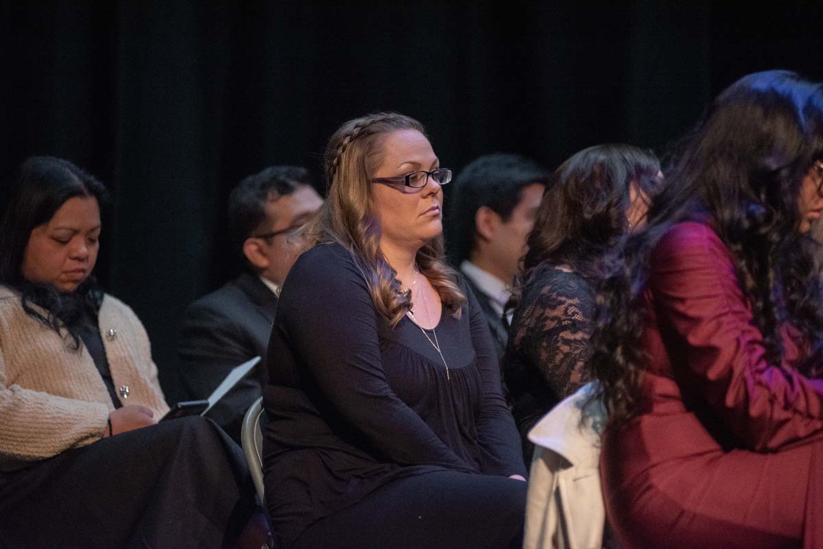 People enjoying the Respiratory Care Graduation