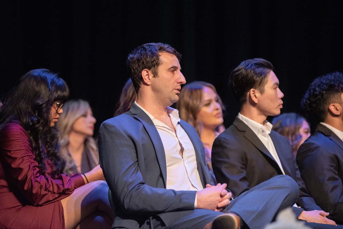 People enjoying the Respiratory Care Graduation