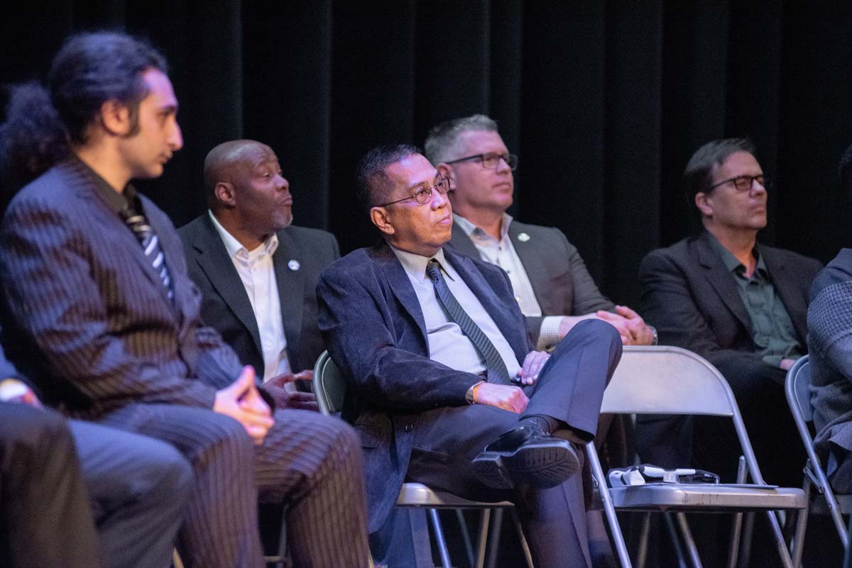 People enjoying the Respiratory Care Graduation