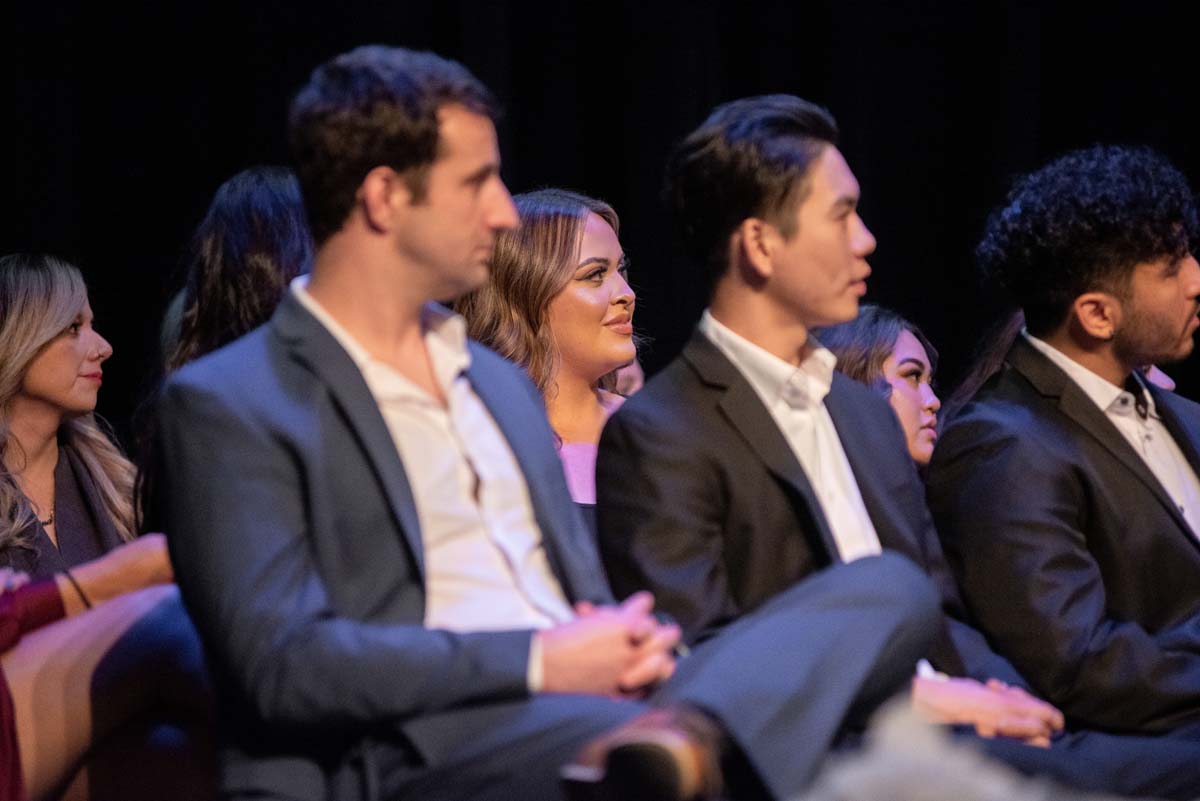 People enjoying the Respiratory Care Graduation